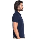 Polo classique bleu marine en coton piqué