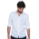 Chemise blanche unie